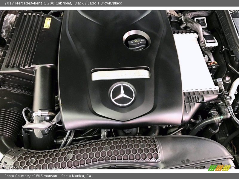 Black / Saddle Brown/Black 2017 Mercedes-Benz C 300 Cabriolet