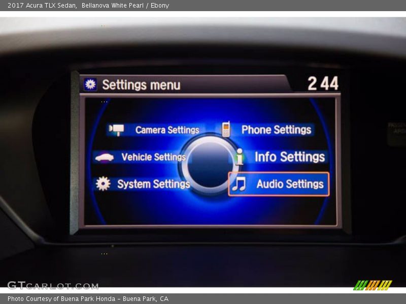 Bellanova White Pearl / Ebony 2017 Acura TLX Sedan