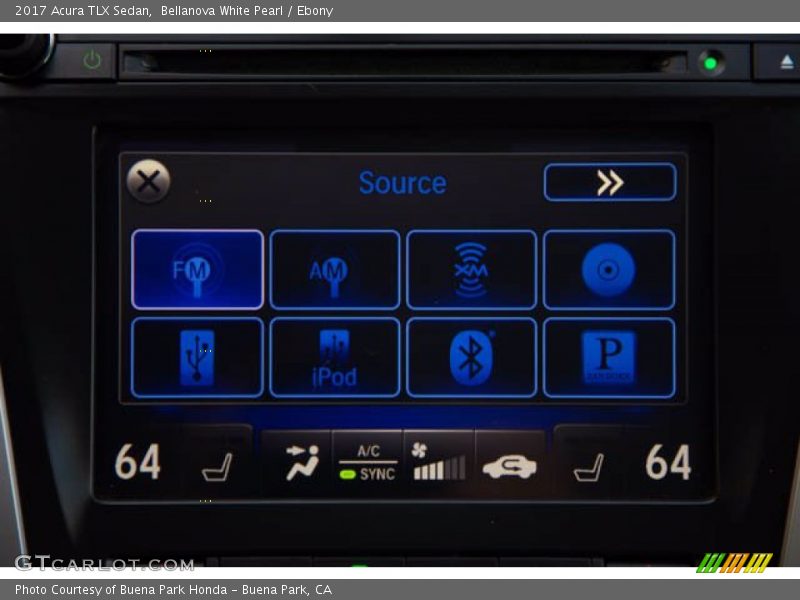 Bellanova White Pearl / Ebony 2017 Acura TLX Sedan