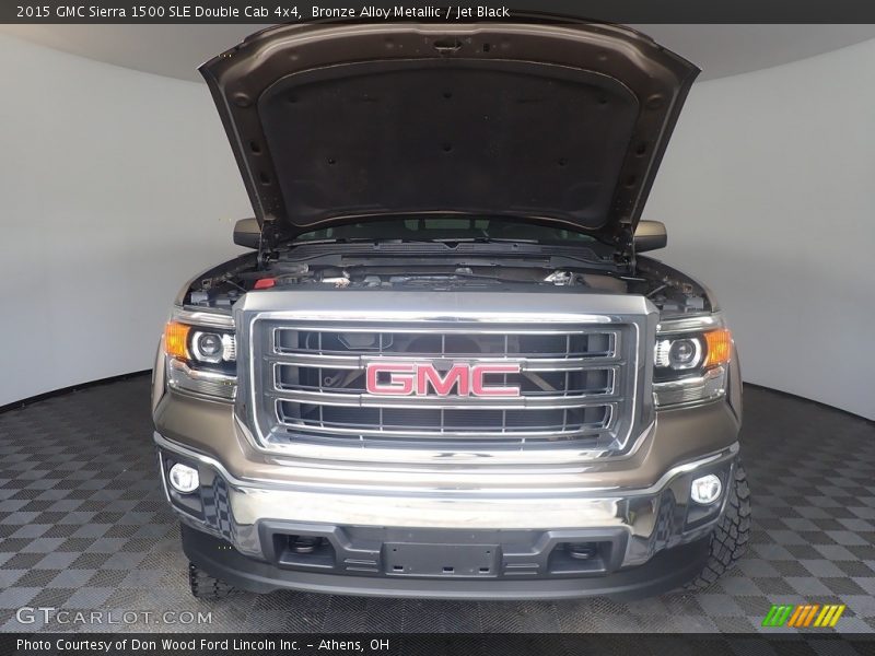 Bronze Alloy Metallic / Jet Black 2015 GMC Sierra 1500 SLE Double Cab 4x4