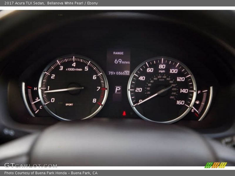 Bellanova White Pearl / Ebony 2017 Acura TLX Sedan