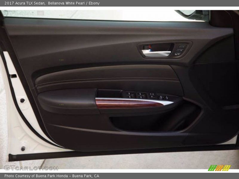 Bellanova White Pearl / Ebony 2017 Acura TLX Sedan