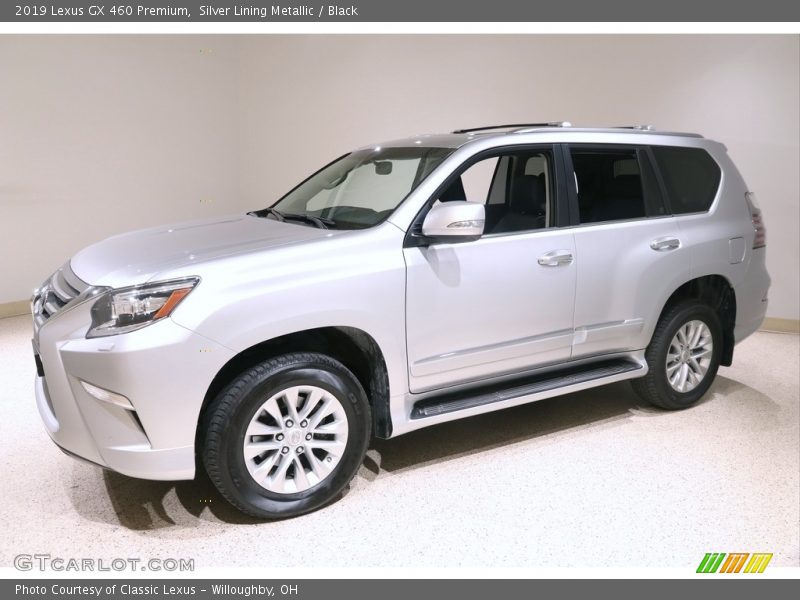 Silver Lining Metallic / Black 2019 Lexus GX 460 Premium
