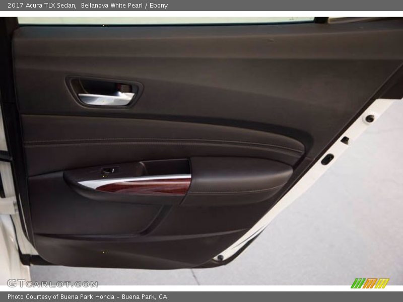 Bellanova White Pearl / Ebony 2017 Acura TLX Sedan