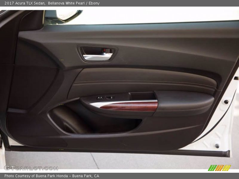 Bellanova White Pearl / Ebony 2017 Acura TLX Sedan