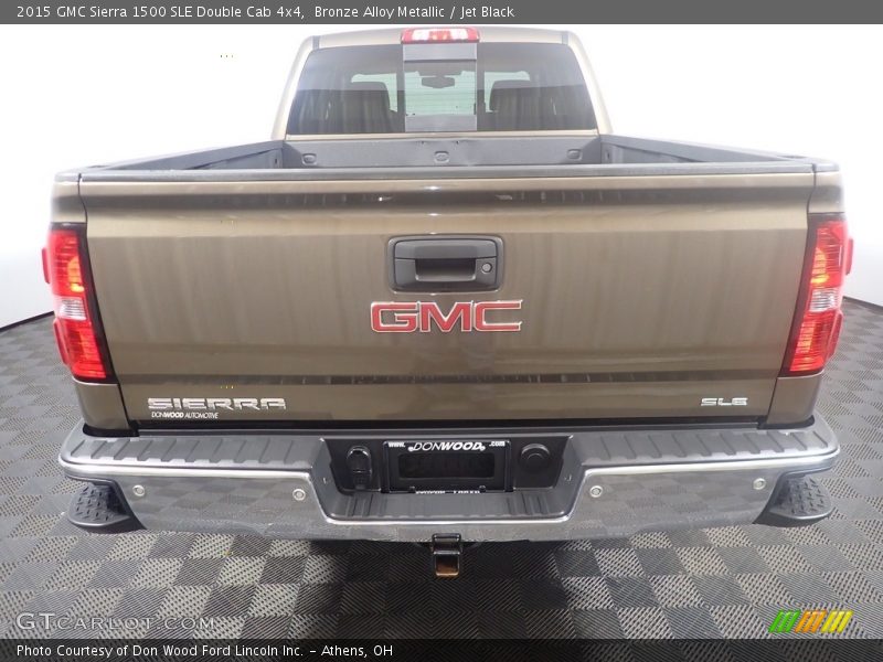 Bronze Alloy Metallic / Jet Black 2015 GMC Sierra 1500 SLE Double Cab 4x4