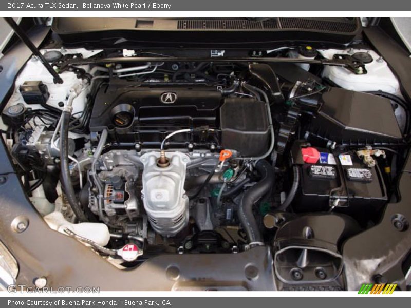 Bellanova White Pearl / Ebony 2017 Acura TLX Sedan