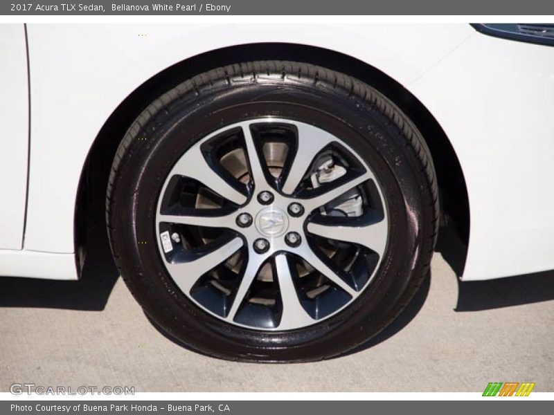 Bellanova White Pearl / Ebony 2017 Acura TLX Sedan