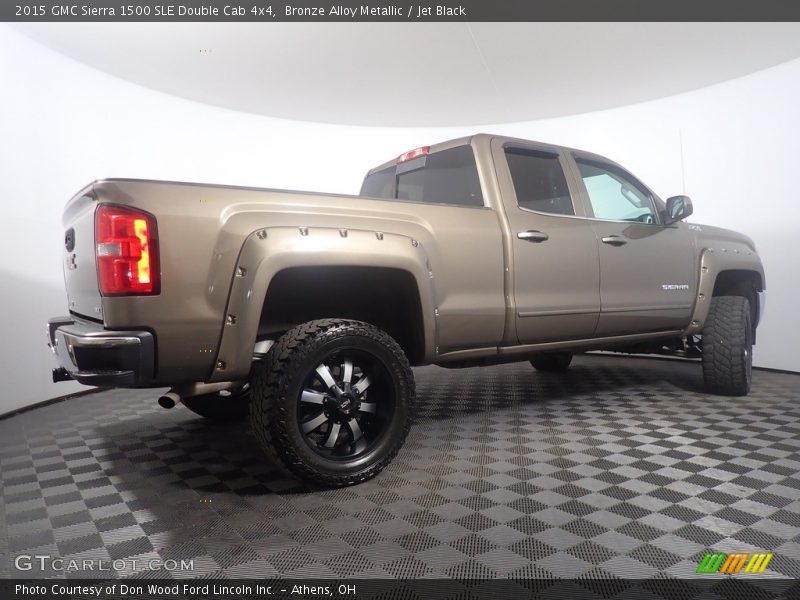 Bronze Alloy Metallic / Jet Black 2015 GMC Sierra 1500 SLE Double Cab 4x4