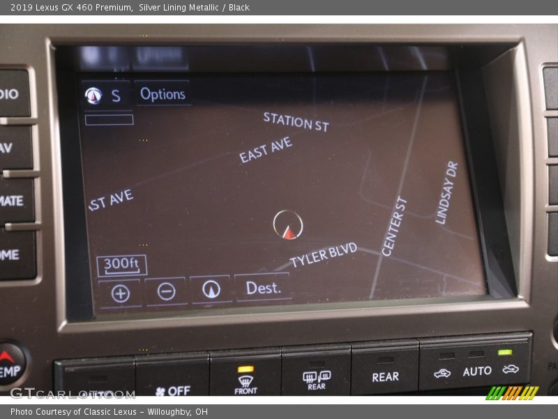 Silver Lining Metallic / Black 2019 Lexus GX 460 Premium