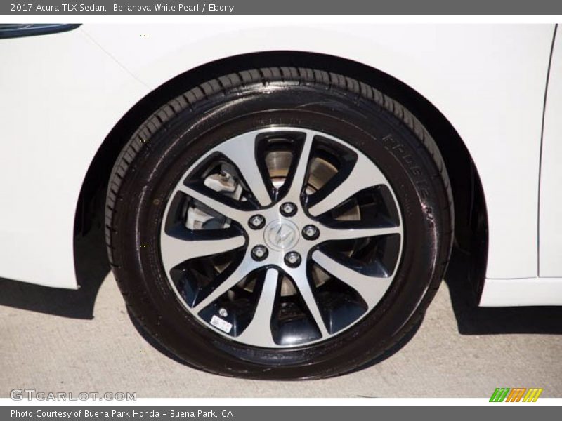 Bellanova White Pearl / Ebony 2017 Acura TLX Sedan