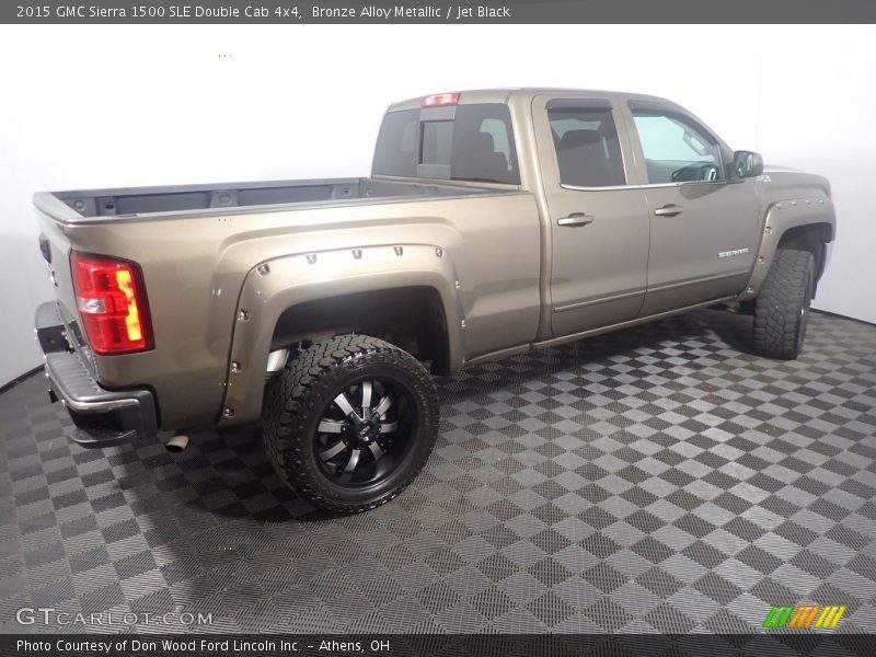 Bronze Alloy Metallic / Jet Black 2015 GMC Sierra 1500 SLE Double Cab 4x4