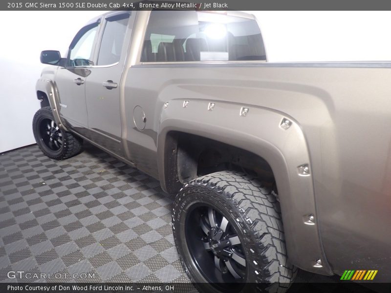 Bronze Alloy Metallic / Jet Black 2015 GMC Sierra 1500 SLE Double Cab 4x4