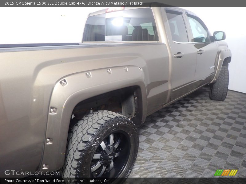 Bronze Alloy Metallic / Jet Black 2015 GMC Sierra 1500 SLE Double Cab 4x4