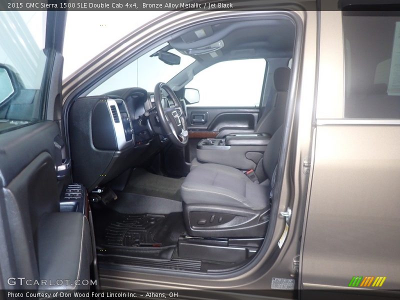 Bronze Alloy Metallic / Jet Black 2015 GMC Sierra 1500 SLE Double Cab 4x4