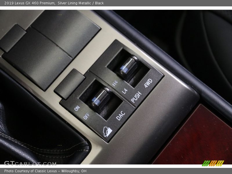 Silver Lining Metallic / Black 2019 Lexus GX 460 Premium