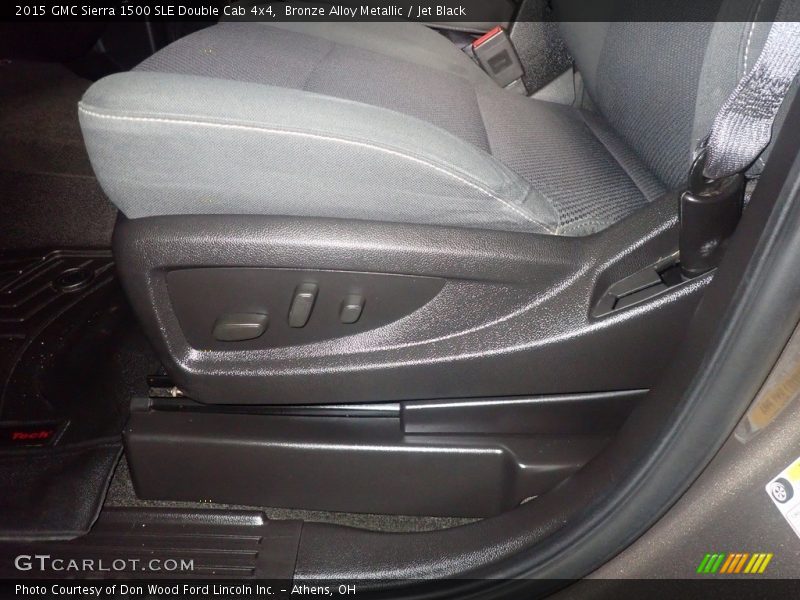 Bronze Alloy Metallic / Jet Black 2015 GMC Sierra 1500 SLE Double Cab 4x4