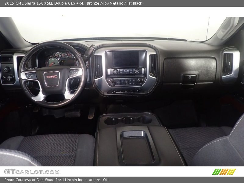 Bronze Alloy Metallic / Jet Black 2015 GMC Sierra 1500 SLE Double Cab 4x4