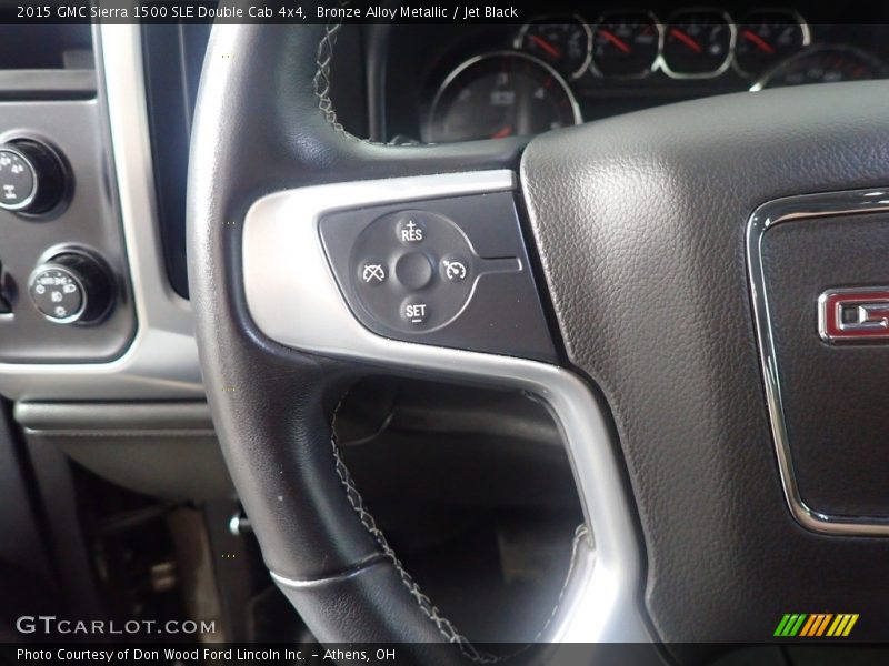 Bronze Alloy Metallic / Jet Black 2015 GMC Sierra 1500 SLE Double Cab 4x4