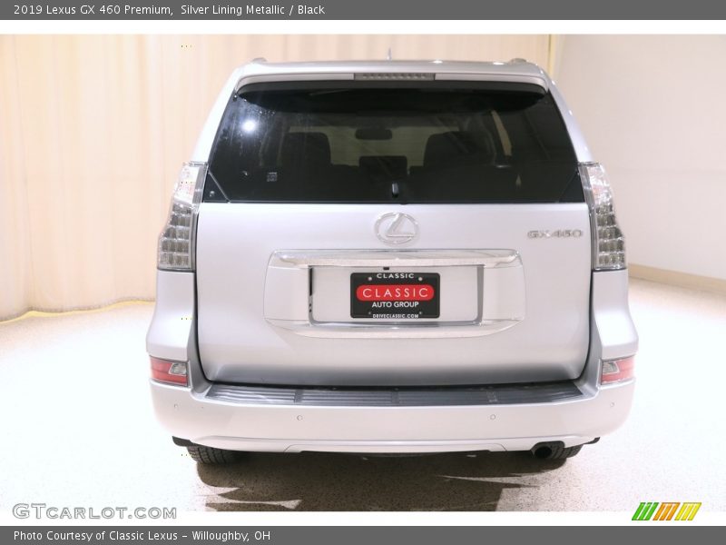 Silver Lining Metallic / Black 2019 Lexus GX 460 Premium