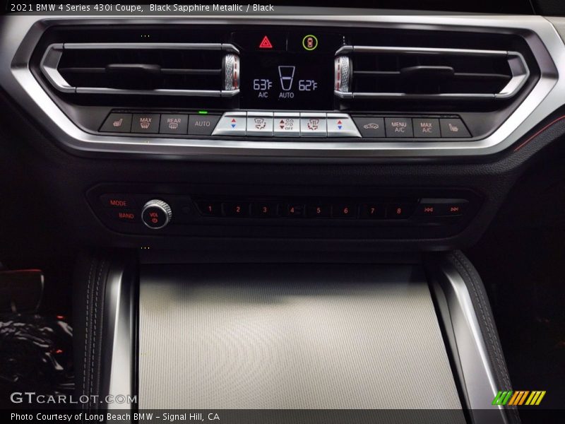 Black Sapphire Metallic / Black 2021 BMW 4 Series 430i Coupe