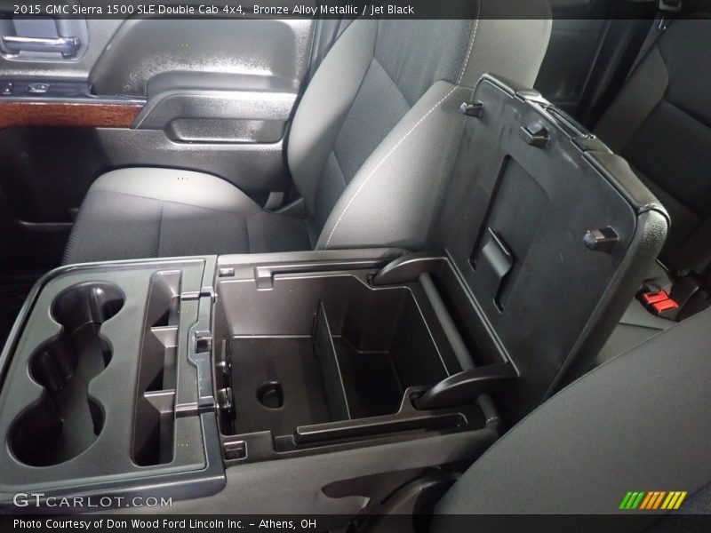 Bronze Alloy Metallic / Jet Black 2015 GMC Sierra 1500 SLE Double Cab 4x4