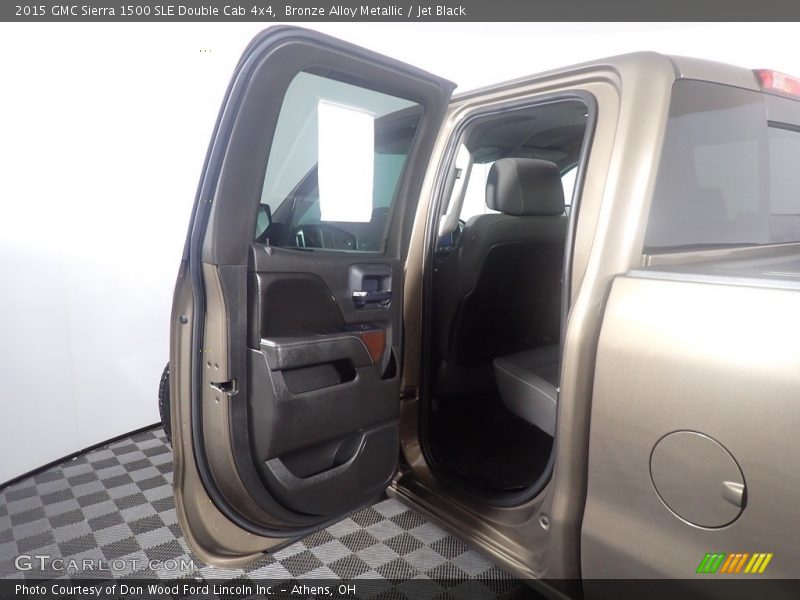 Bronze Alloy Metallic / Jet Black 2015 GMC Sierra 1500 SLE Double Cab 4x4