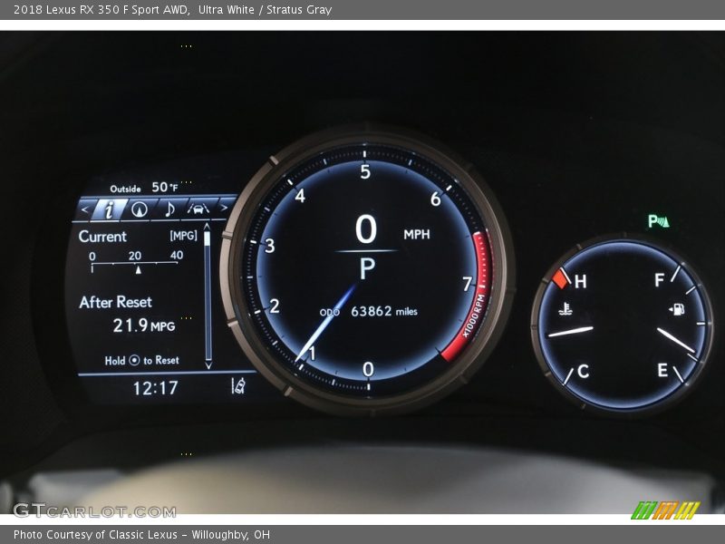 Ultra White / Stratus Gray 2018 Lexus RX 350 F Sport AWD