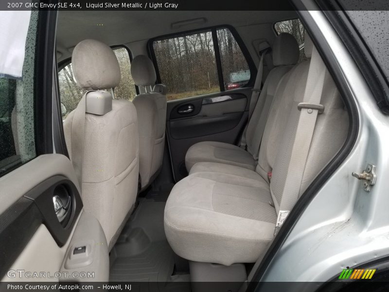 Liquid Silver Metallic / Light Gray 2007 GMC Envoy SLE 4x4