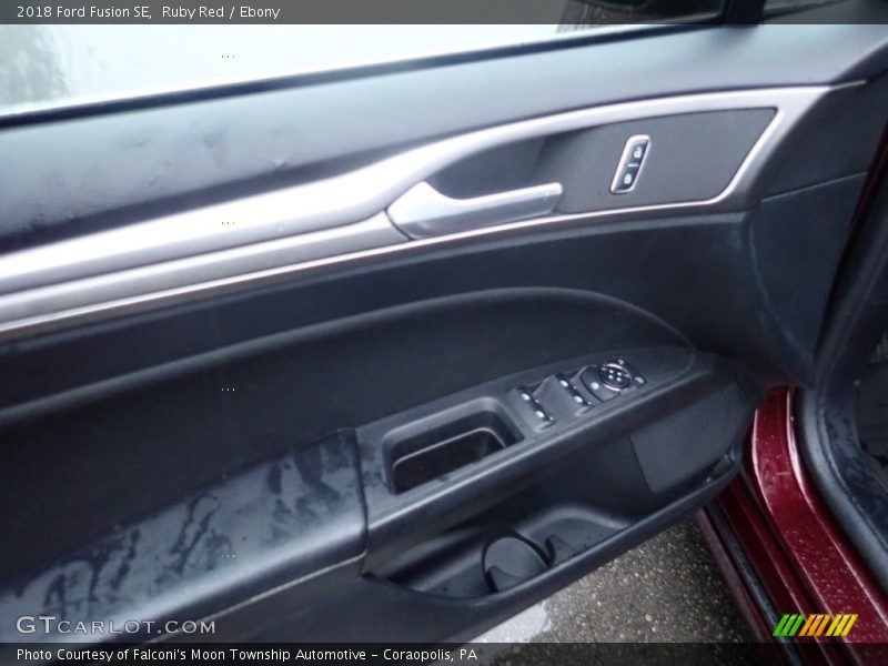Ruby Red / Ebony 2018 Ford Fusion SE
