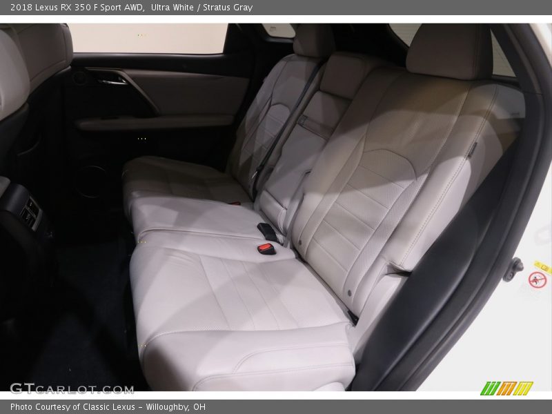 Ultra White / Stratus Gray 2018 Lexus RX 350 F Sport AWD