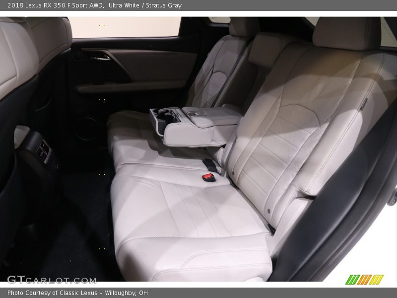 Ultra White / Stratus Gray 2018 Lexus RX 350 F Sport AWD