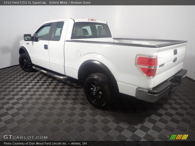 Oxford White / Medium Stone 2010 Ford F150 XL SuperCab