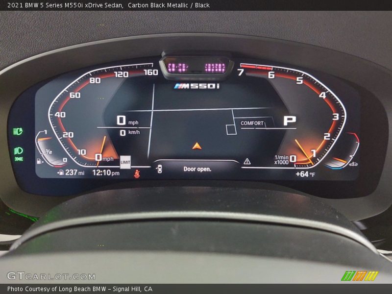  2021 5 Series M550i xDrive Sedan M550i xDrive Sedan Gauges