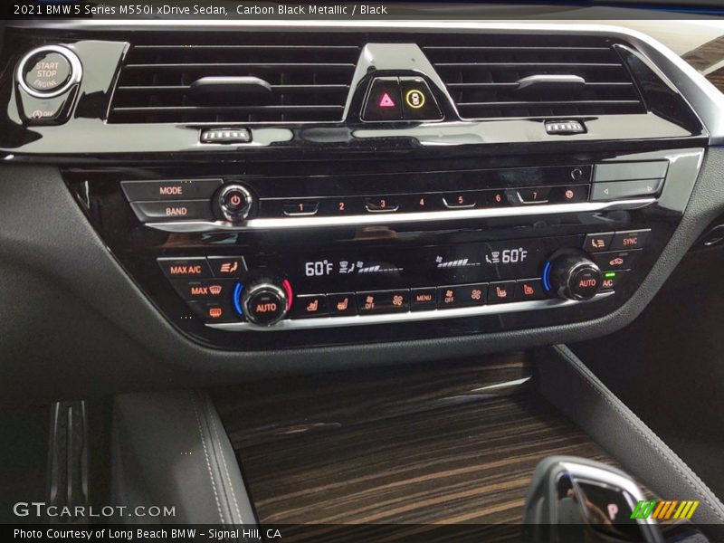 Carbon Black Metallic / Black 2021 BMW 5 Series M550i xDrive Sedan