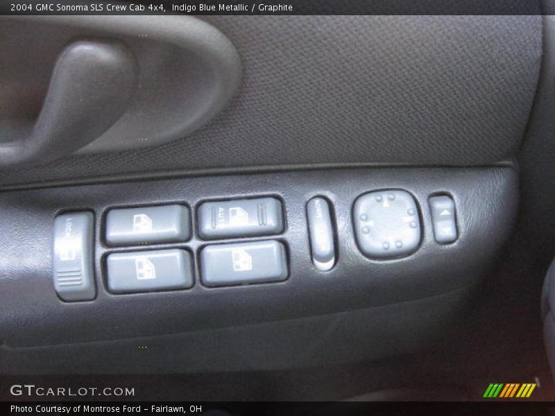Indigo Blue Metallic / Graphite 2004 GMC Sonoma SLS Crew Cab 4x4