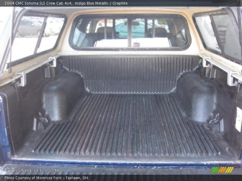 Indigo Blue Metallic / Graphite 2004 GMC Sonoma SLS Crew Cab 4x4