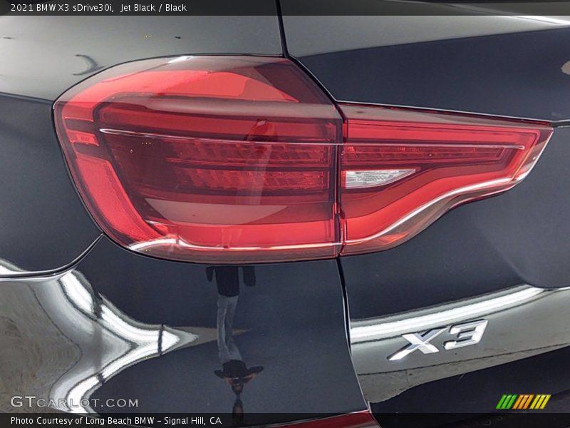 Jet Black / Black 2021 BMW X3 sDrive30i