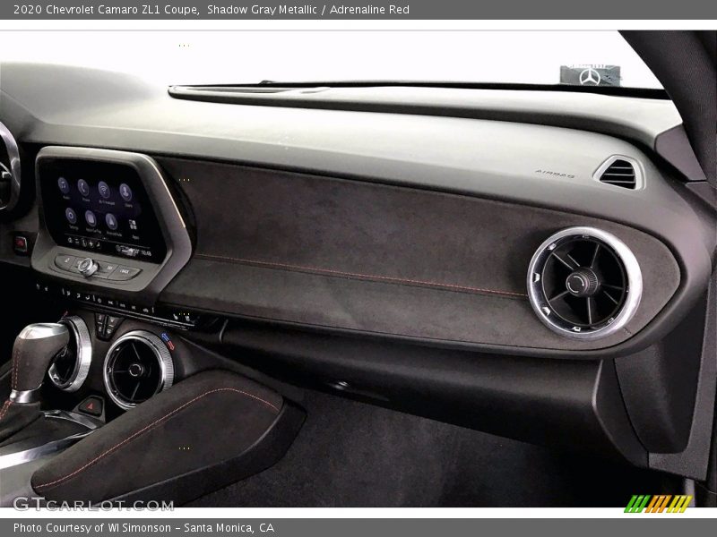 Shadow Gray Metallic / Adrenaline Red 2020 Chevrolet Camaro ZL1 Coupe