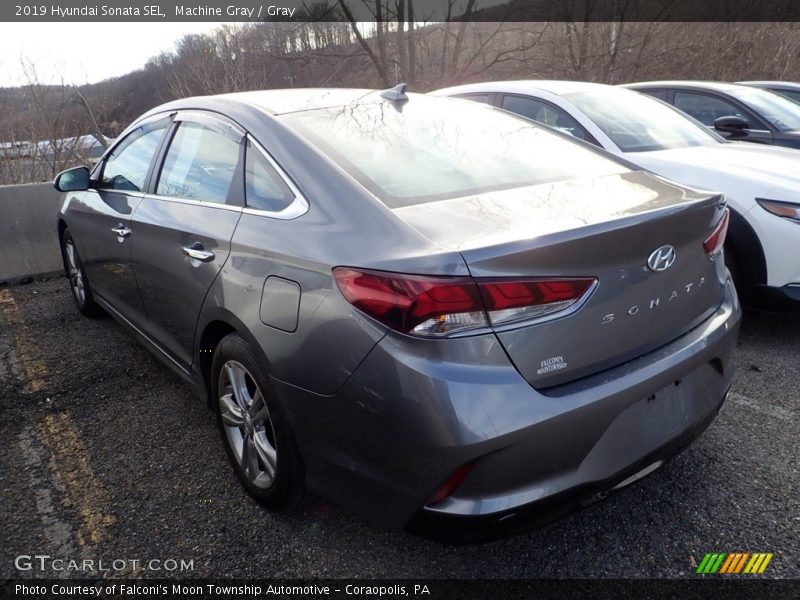Machine Gray / Gray 2019 Hyundai Sonata SEL
