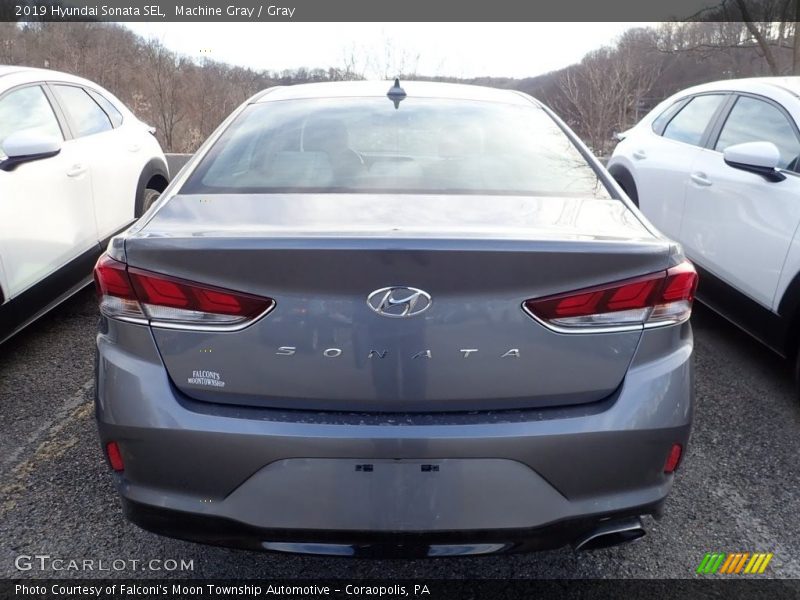 Machine Gray / Gray 2019 Hyundai Sonata SEL