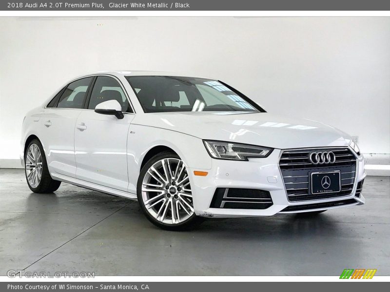  2018 A4 2.0T Premium Plus Glacier White Metallic