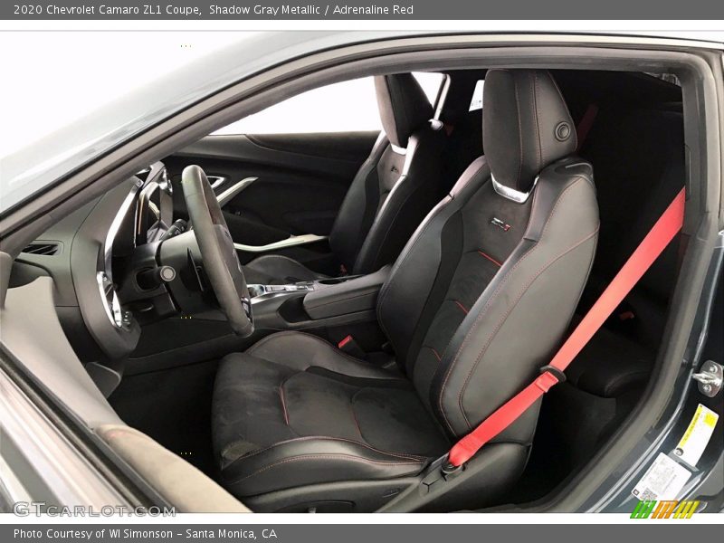 Front Seat of 2020 Camaro ZL1 Coupe