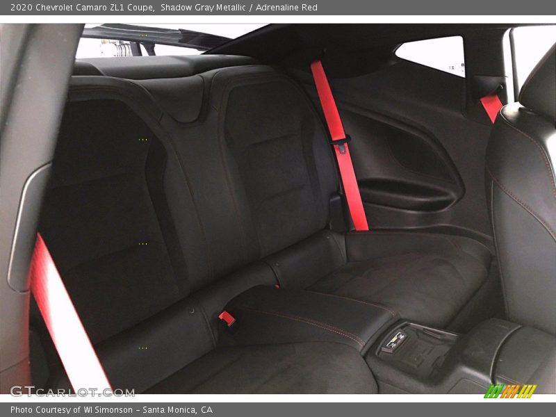 Rear Seat of 2020 Camaro ZL1 Coupe