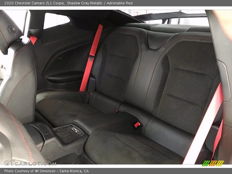 Rear Seat of 2020 Camaro ZL1 Coupe