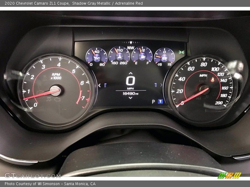  2020 Camaro ZL1 Coupe ZL1 Coupe Gauges