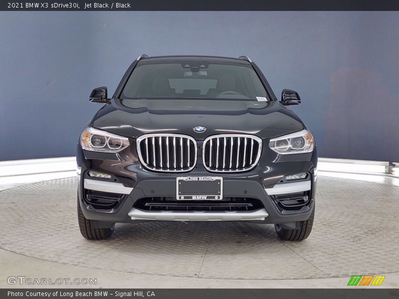 Jet Black / Black 2021 BMW X3 sDrive30i