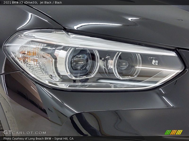 Jet Black / Black 2021 BMW X3 sDrive30i