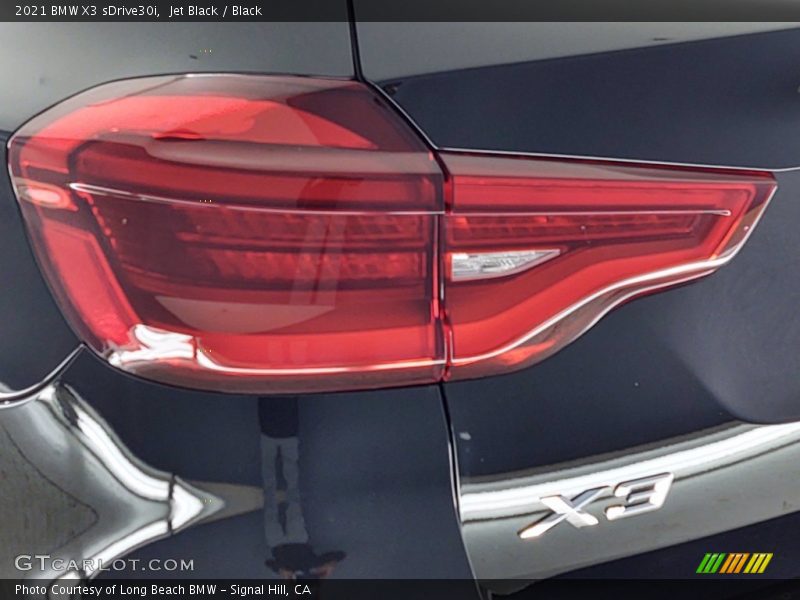 Jet Black / Black 2021 BMW X3 sDrive30i