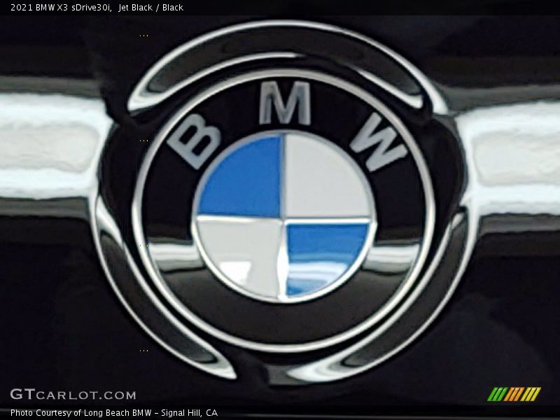 Jet Black / Black 2021 BMW X3 sDrive30i